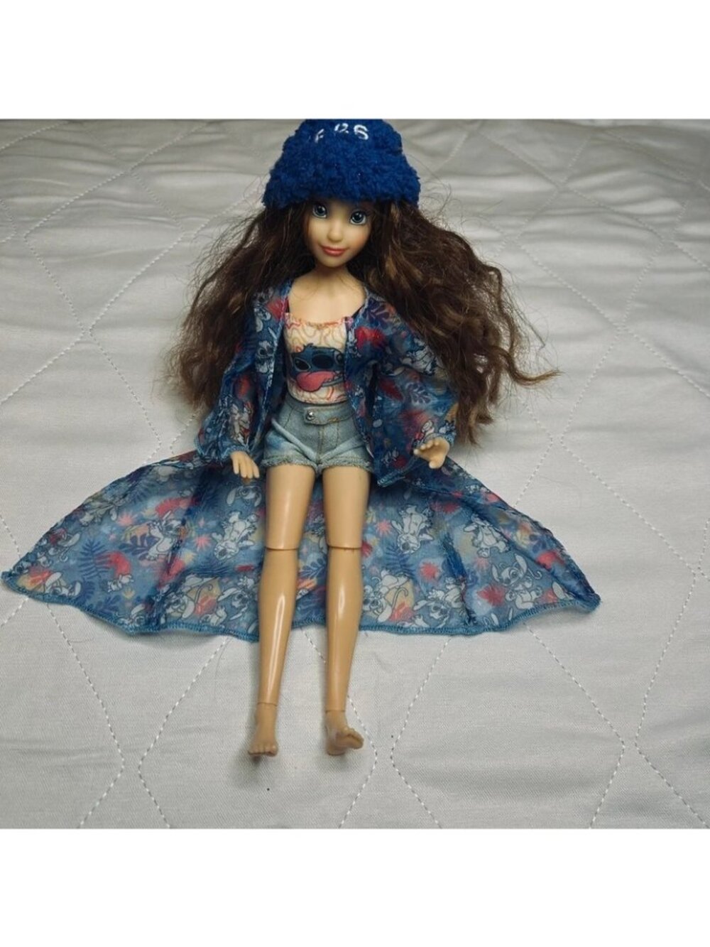 Disney Stitch ILY 4EVER 11" Fashion Doll & Clothes Set Lot